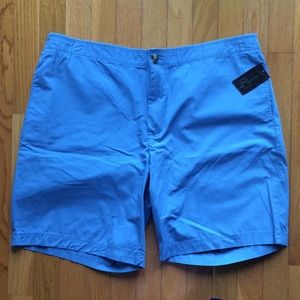 Lord & Taylor Black Brown Sunseeker Blue Shorts